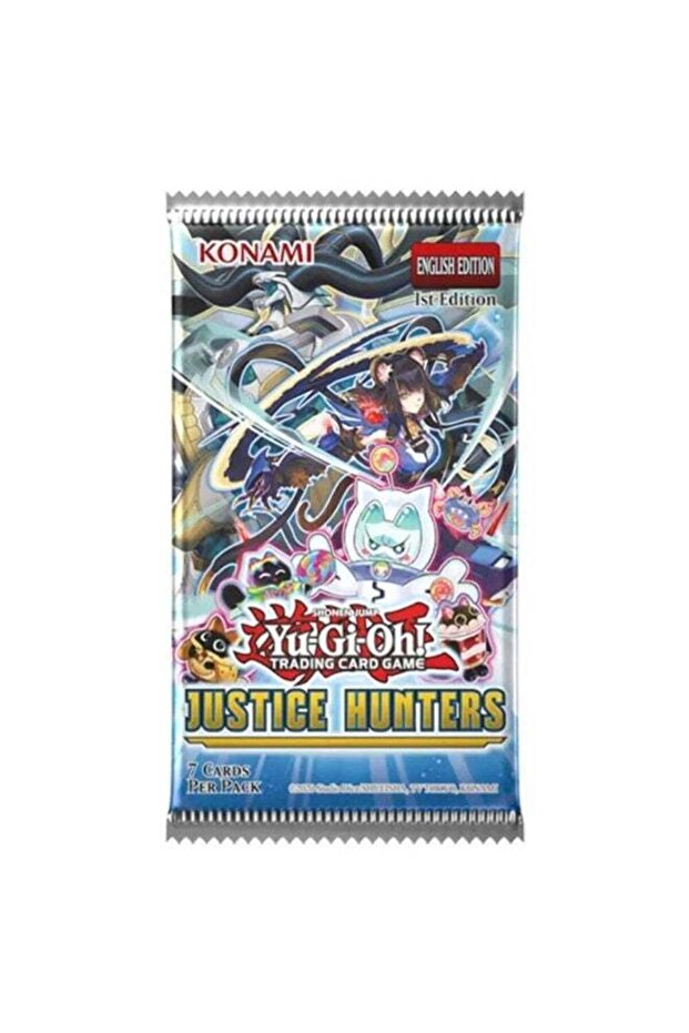 Yu-Gi-Oh TCG: Justice Hunters Booster Single Pack (1 Random Piece)