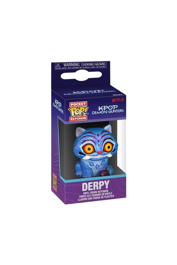 Funko Pocket POP! K-POP Demon Hunters Derpy Vinyl Keychain (10.2 cm)
