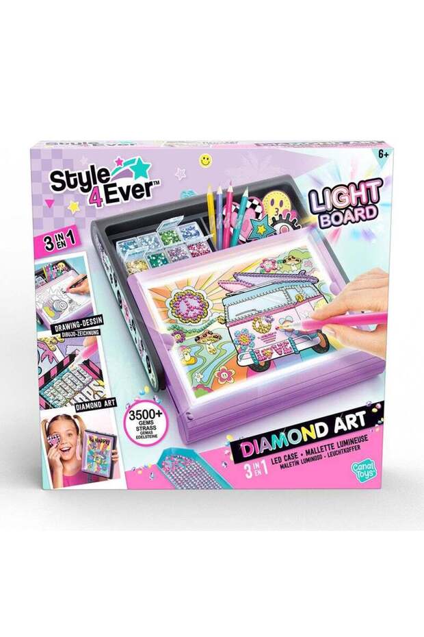 Diamond Art 3 in 1 LED Case