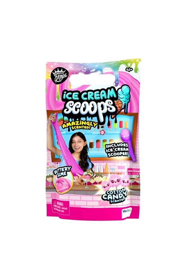 Ice Craem Scoops (Cotton Candy)