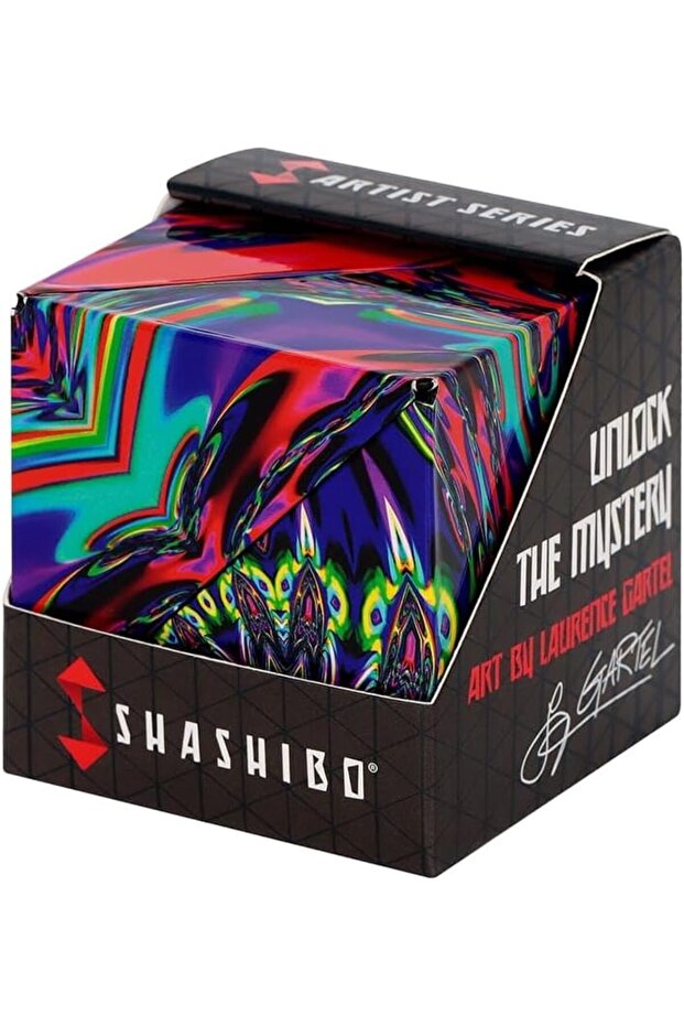 SHASHIBO Shape Shifting Box - Award-Winning Fidget Cube with 36 Rare Earth Magnets - Transforms Int