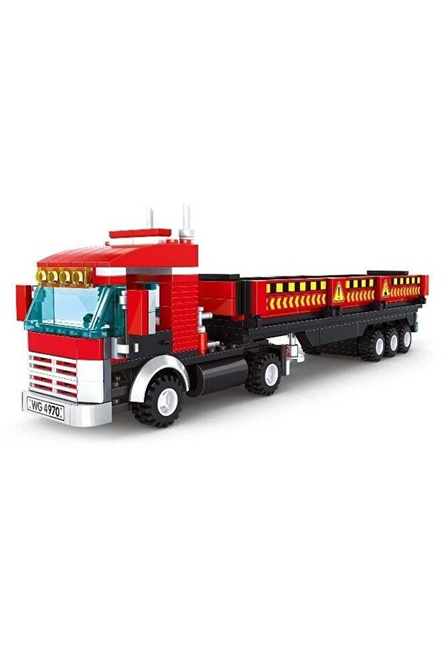 Heavy Truck Building Blocks Set 4970 (Age 6+, 323 Pieces)