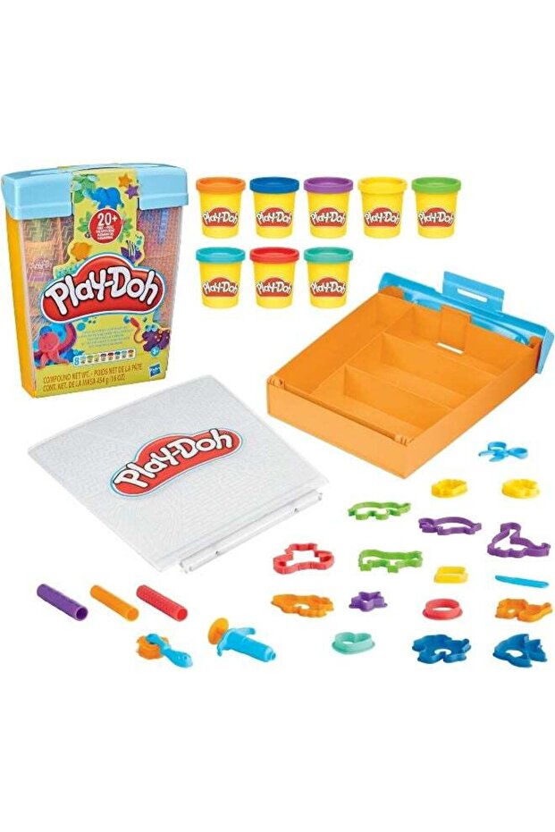 Imagine Animals Storage Set, 22 Accessories, Arts and Craft Activities for Kids 3 Years & Up, Anima