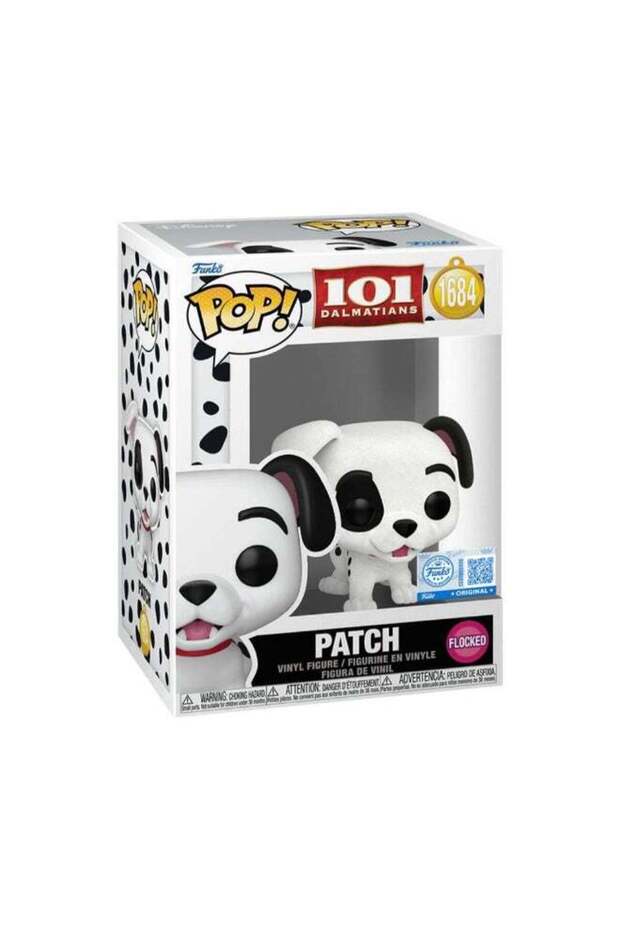 Funko POP! Disney 101 Dalmatians Patch (Flocked) Vinyl Figure (6.6 cm)