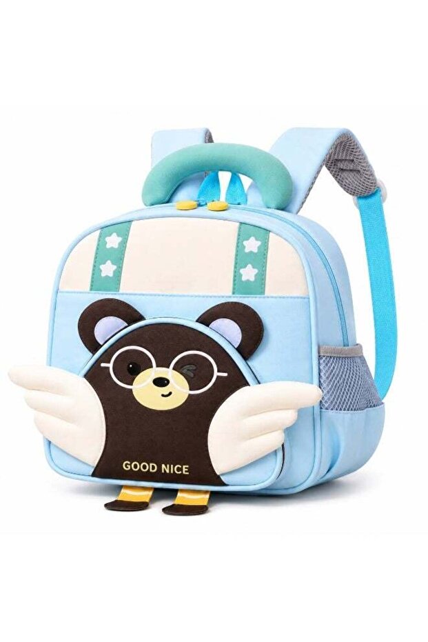 Premium Waterproof Kids School Bag, 33x25x12cm Backpack, Available in 3 Colour Options (Design B)