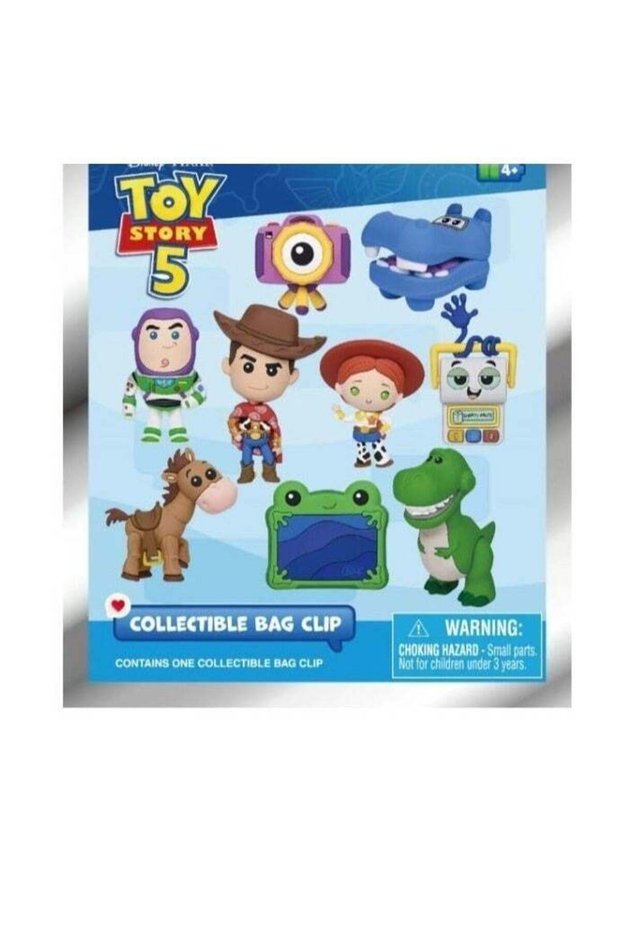5 The Animated Series 3D Foam Bag Clips (Series 1) (Random 1 piece)