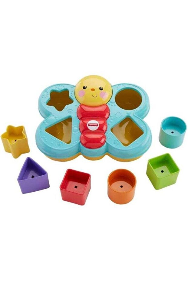 Butterfly Sorter Baby Toy Blocks – Montessori Educational Stacking & Sorting