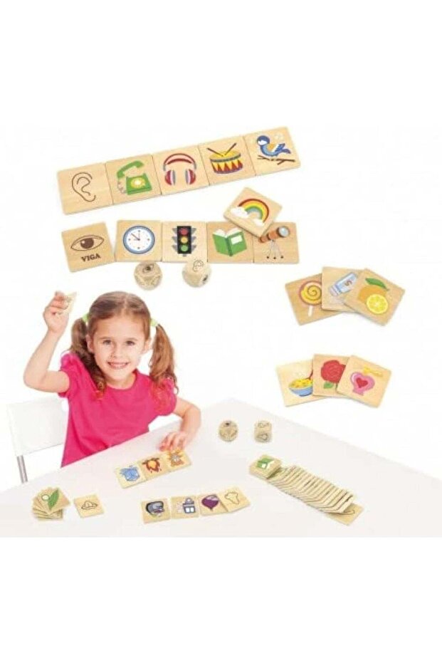 Viga Learning Senses Puzzle Set