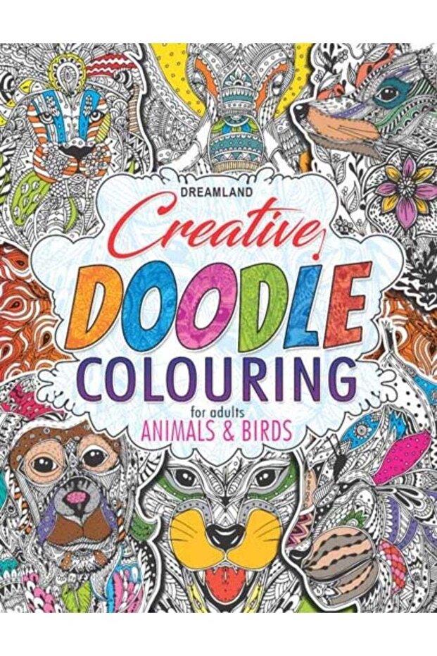 Creative Doodle Colouring - Animals & Birds
