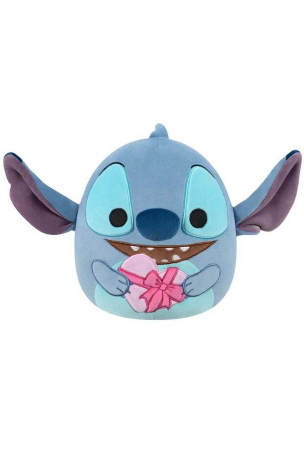 Disney Stitch Heart-Themed Plush Toy â€“ 20 cm Cute Soft Plush
