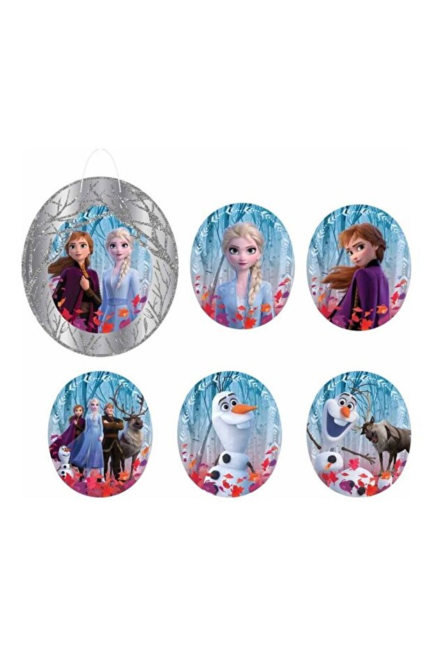 6-Piece Frozen II Wall Cutout And Frame 8x3.75inch