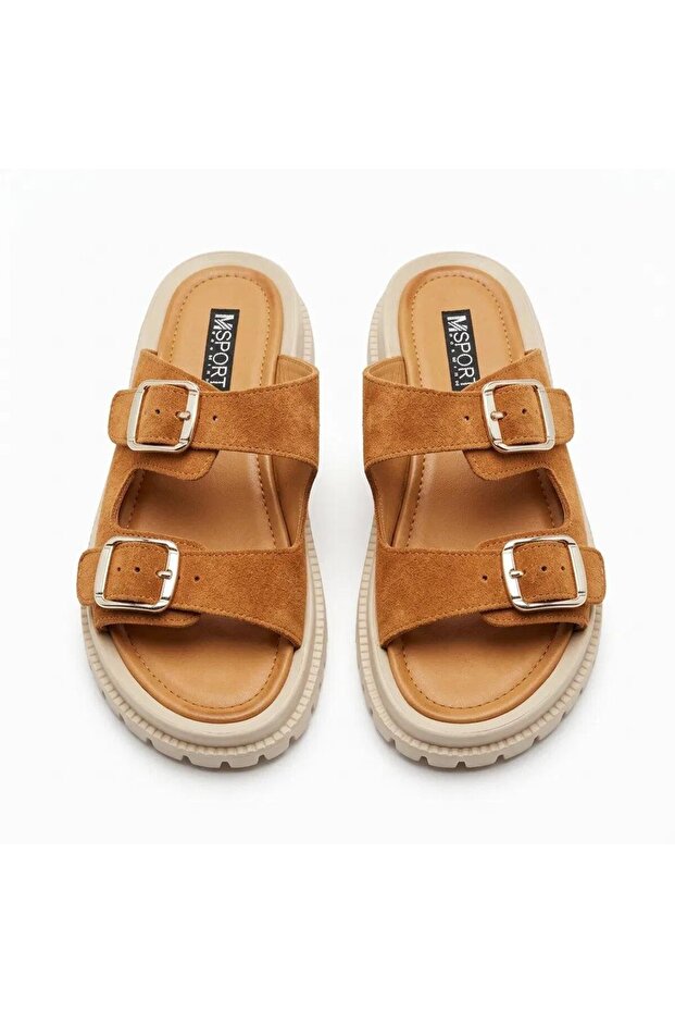 2000 Genuine Leather Women's Slippers