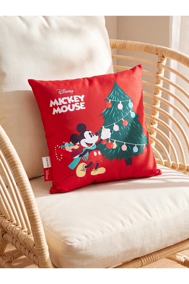 Freezen Store - I Mickey Mouse Printed Cushion Cover 30X30 cm