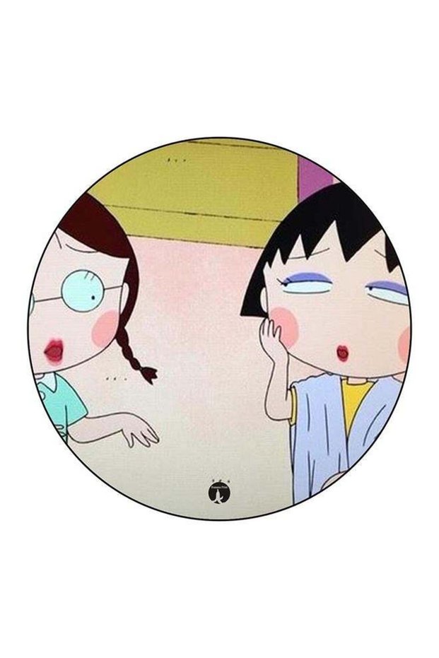 Sinchan Printed Fridge Magnet Multicolour 5.5 x 5.5cm
