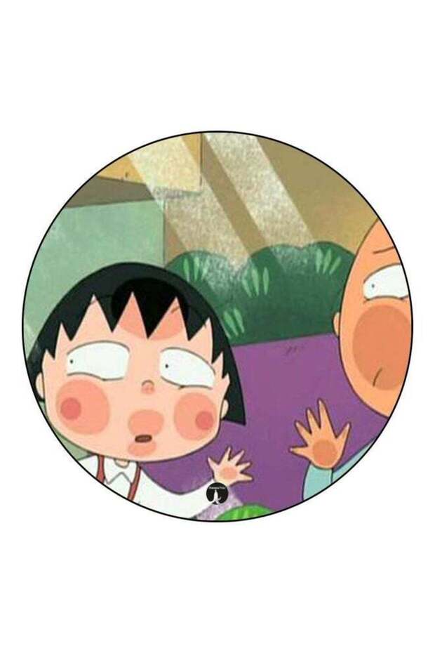 Cartoon Character Printed Fridge Magnet Purple/Green/Brown 5.5cm