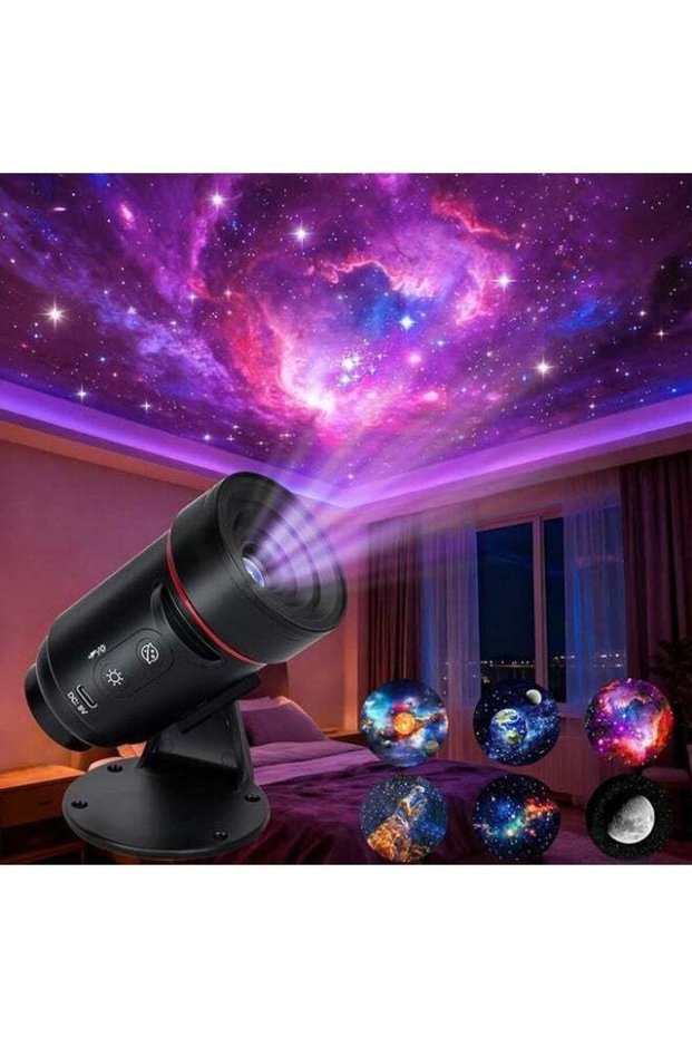 8th Gen 4K HD Starry Sky Planetarium Projector with 360° Rotation, Galaxy Night Light for Bedroom