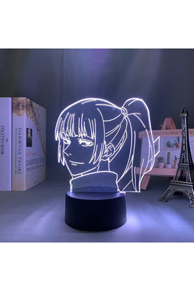 ARS® 3D Anime Light LED Lamp Maki Zenin - Jujutsu Kaisen Night Light with 16 Color Options