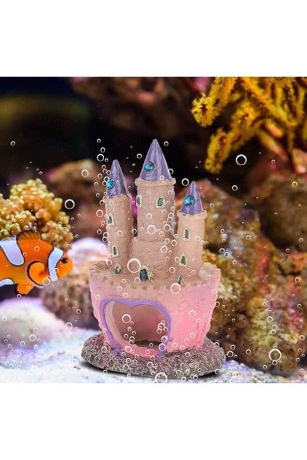 Fish Decorations large Fish Castle aquarium Castle large aquarium decoration castle Decorations, la
