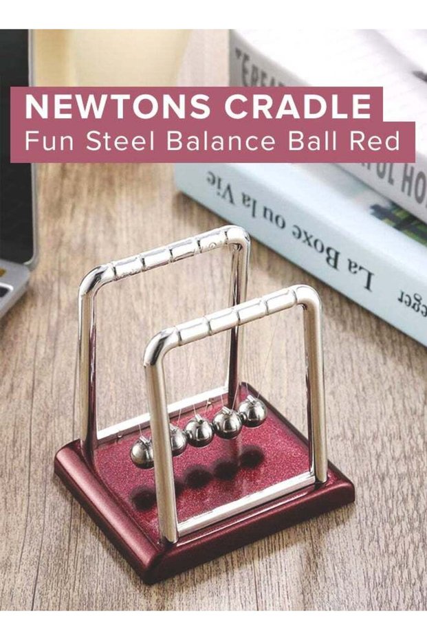 Steel Newtons Cradle Balance Ball Fun