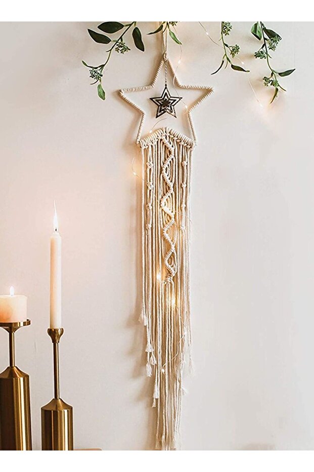 Brain Giggles Eid Mubarak Dream Catcher Light - Star
