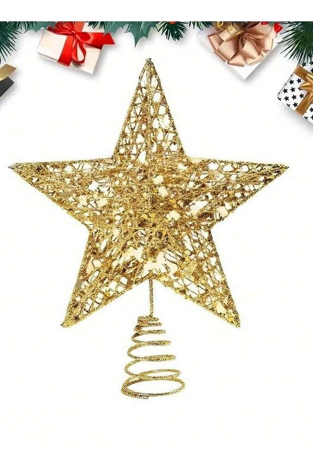 Tree Topper Star Topper Sparkle Party Gift Decoration Shiny Decoration Width 15cm/6in Height 20cm/8