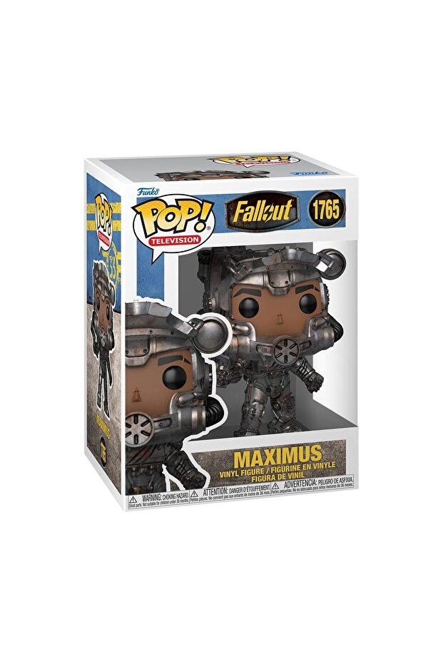 Funko Pop! TV: Fallout - Maximus - 1/6 Odds for Rare Chase Variant - Collectable Vinyl Figure - Gif