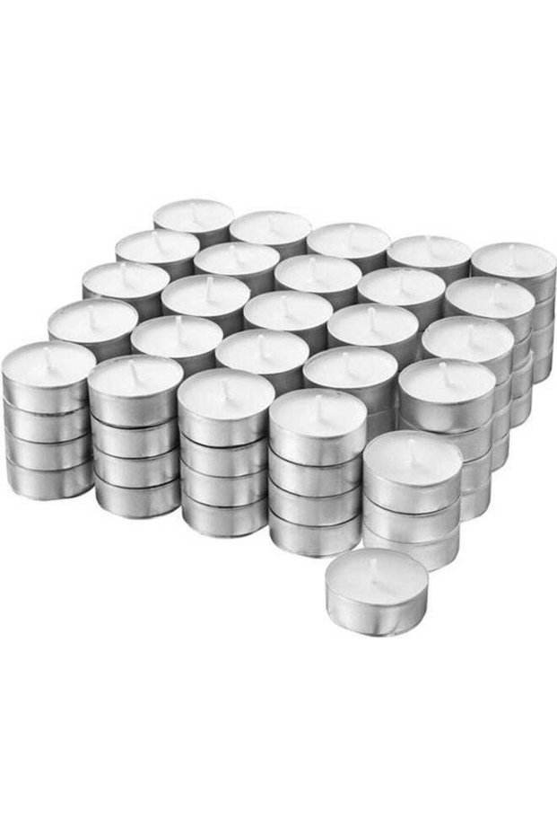 Unscented Tealights Silver
