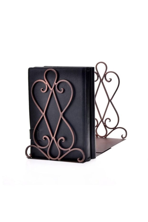 Luxury Bookends, Vintage Bookends, Retro Organizer Stand, Desk Holder Racks School, Bookshelf Decor