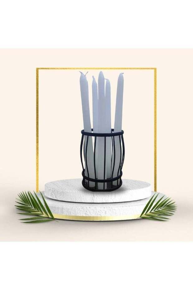 Classic White Tapered Candle Set - 10” (12-Pack)