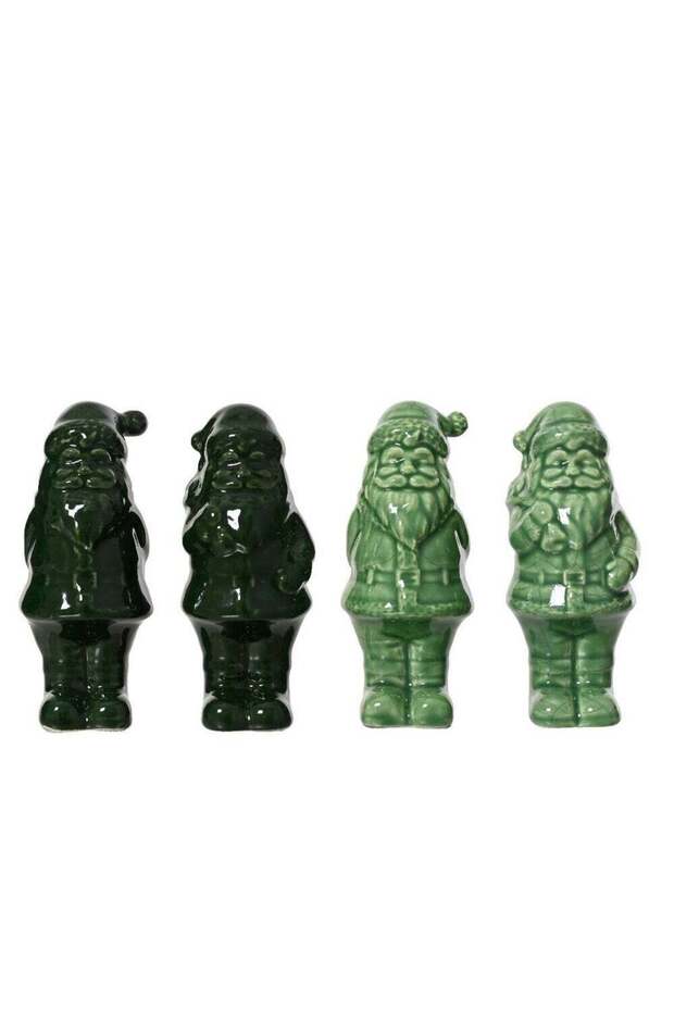 Kaemingk Santa – Dolomite Standing Figurine, Christmas Decoration, Festive Xmas Ornament, Holiday F