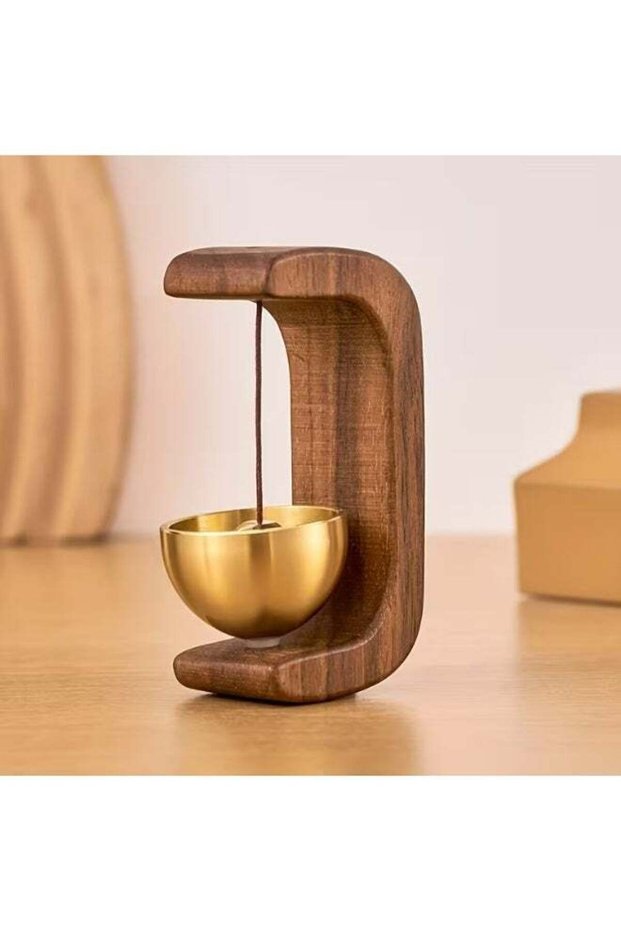 An Elegant Doorbell, a Magnetic Shopkeeper Bell, a Wooden Doorbell Wind Chime Suitable for Refriger
