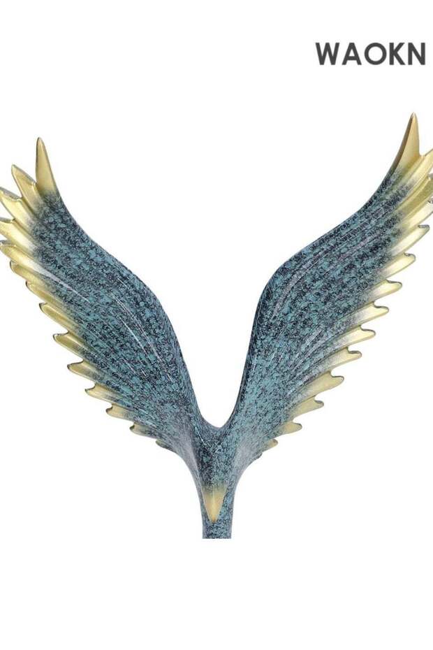 Resin Angel Wings – Simulated Abstract Open Eagle Art Model – Modern Nordic Style Sculpture – Elega