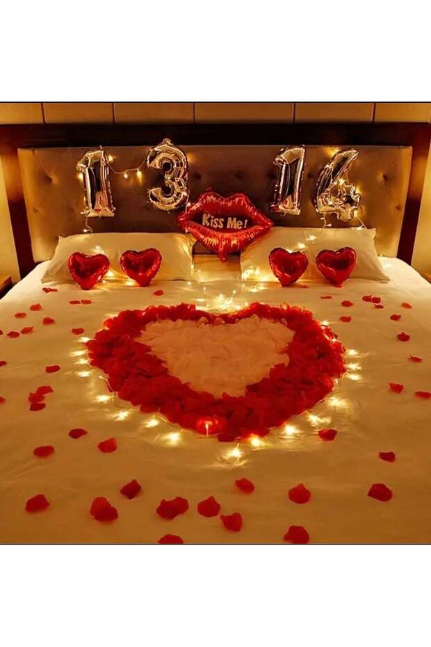500pcs Artificial Rose Petals Suitable For Valentine's Day Wedding Party Floral Decoration