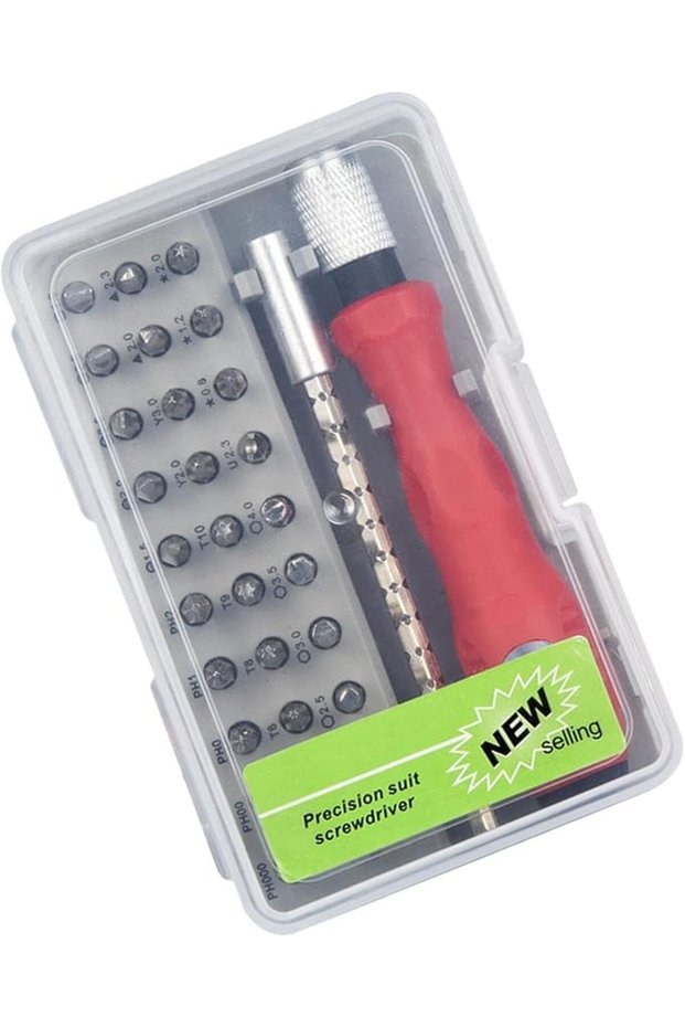 Tiny Screwdriver Set Ergonomic Handle Adjustable Tool Kit