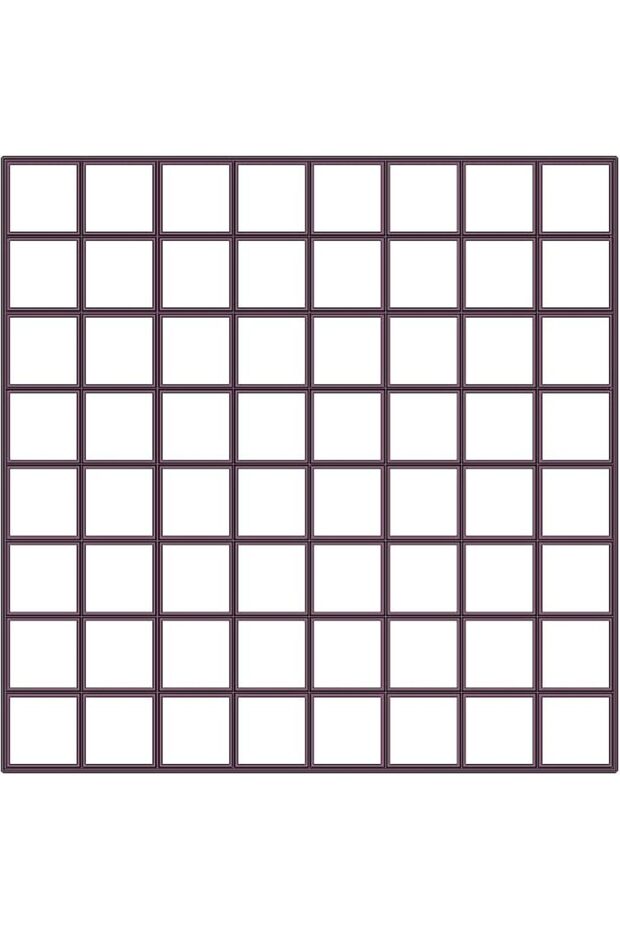 64 x1 inch size squares Multicutter