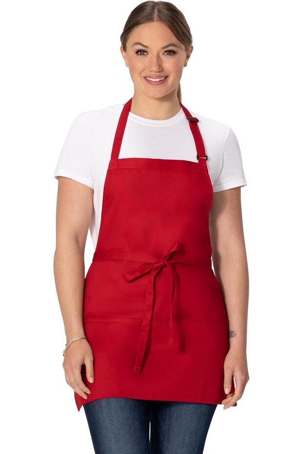 مريلة بثلاثة جيوب للجنسين