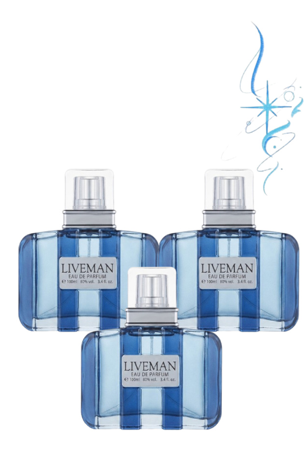 3 قطع Liveman Perfume 100مل