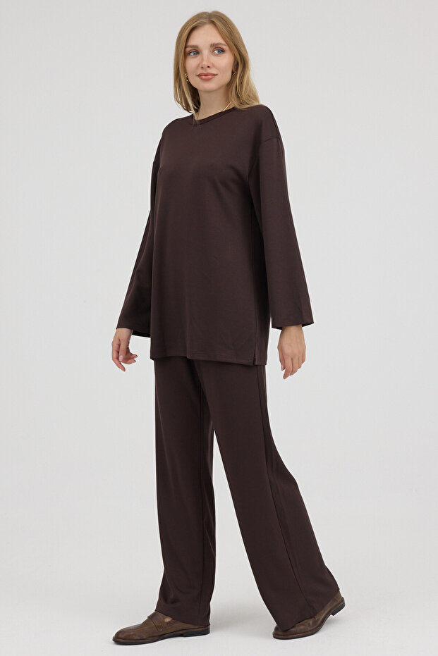 Women's Modal Fabric Tunic-Pants Set
