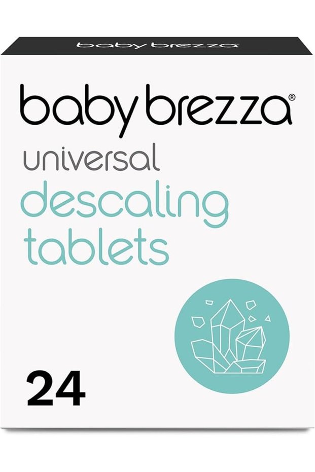 أقراص إزالة الترسبات الرسمية العالمية لـ Baby Brezza، 24 قرصًا