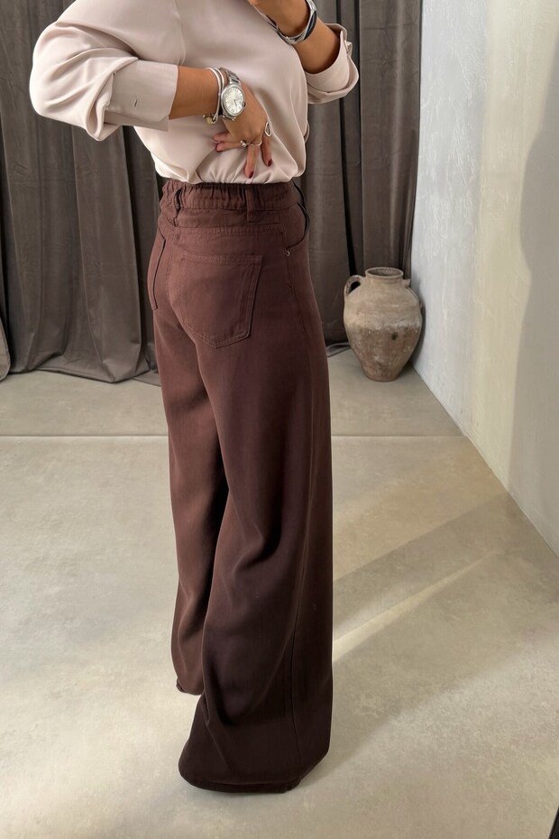 Soft Textured Jean Brown