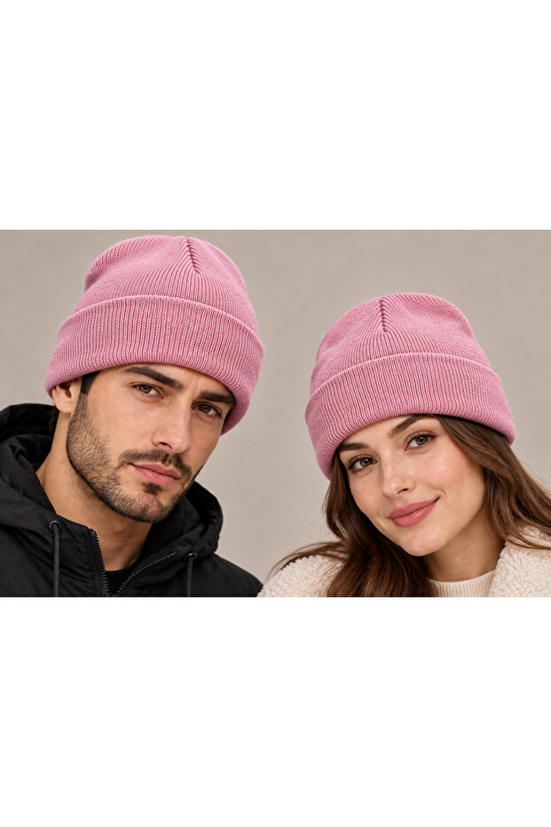 Couple beret fisherman beret winter beret flat folded beret 2 pcs beret