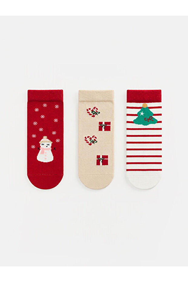 I Embroidered Girls' Socks 3-Piece Set from Freezen Store