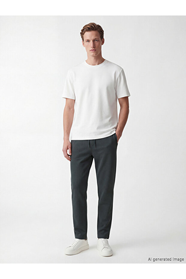 Rmz Gi̇yi̇m Farkiyla Standard Fit Men's Sweatpants