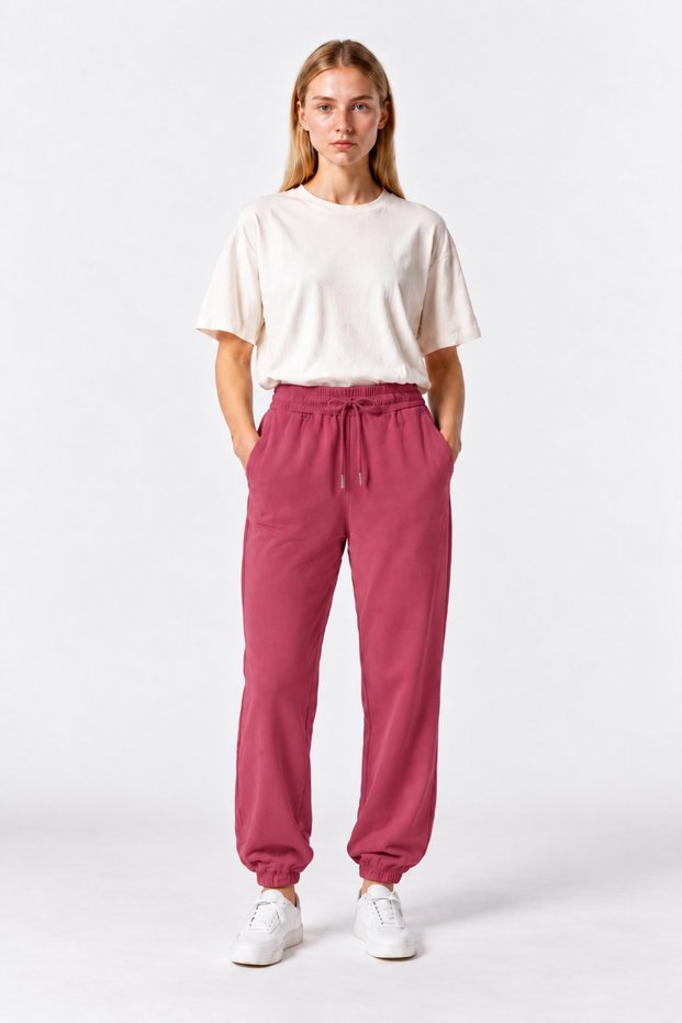 Women's Modal Fabric Jogger Comfortable Fit Elastic Cuff Sweatpants