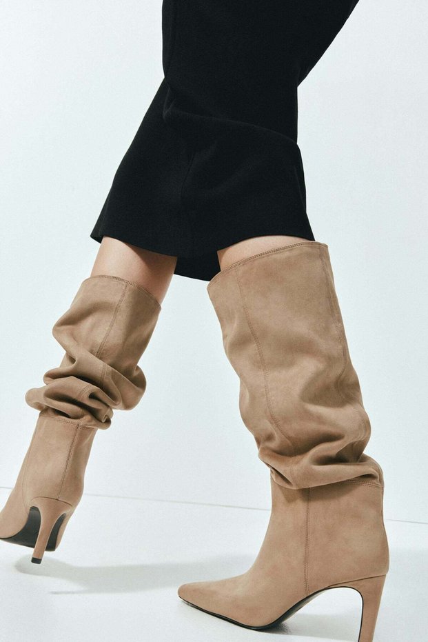 Knee-high boots