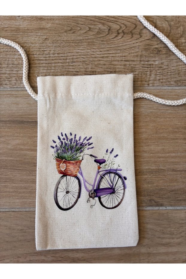 Cotton Raw Fabric Flower Figured Mobile Phone Bag