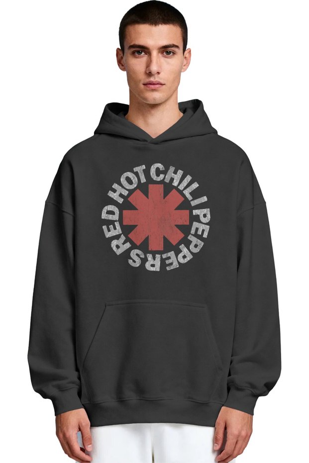 Red Hot Chili Peppers Rock Metal Music Band Pre-Printed Unisex Oversize Premium Hoodie