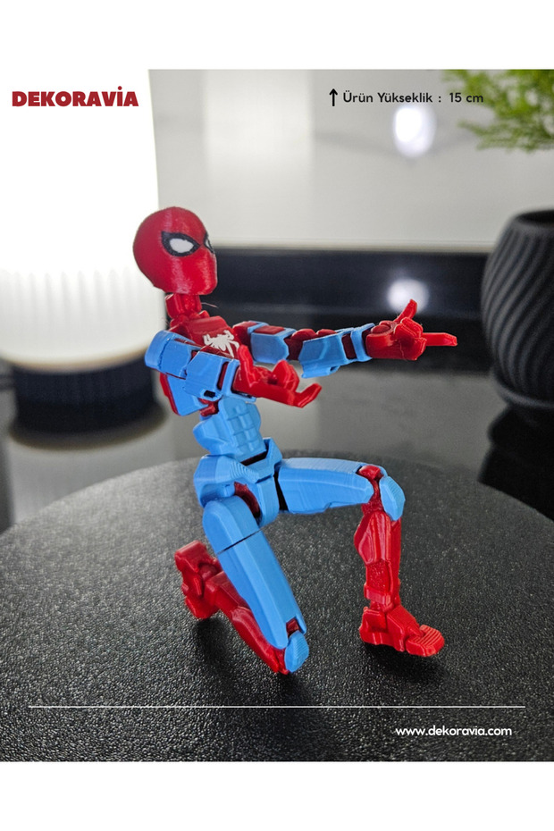 Hareketli Eklemli Spider Man (Örmcek Adam) Figürü