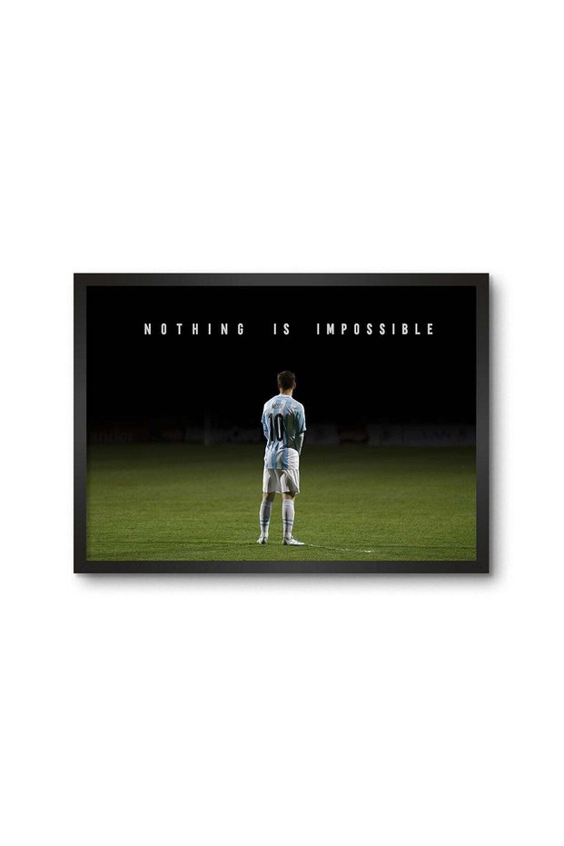 LAMRON Messi: Nothing is Impossible Framed Poster