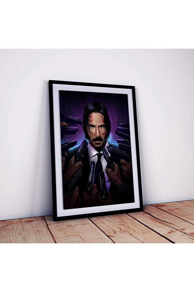 John Wick Framed Poster for Home and Office